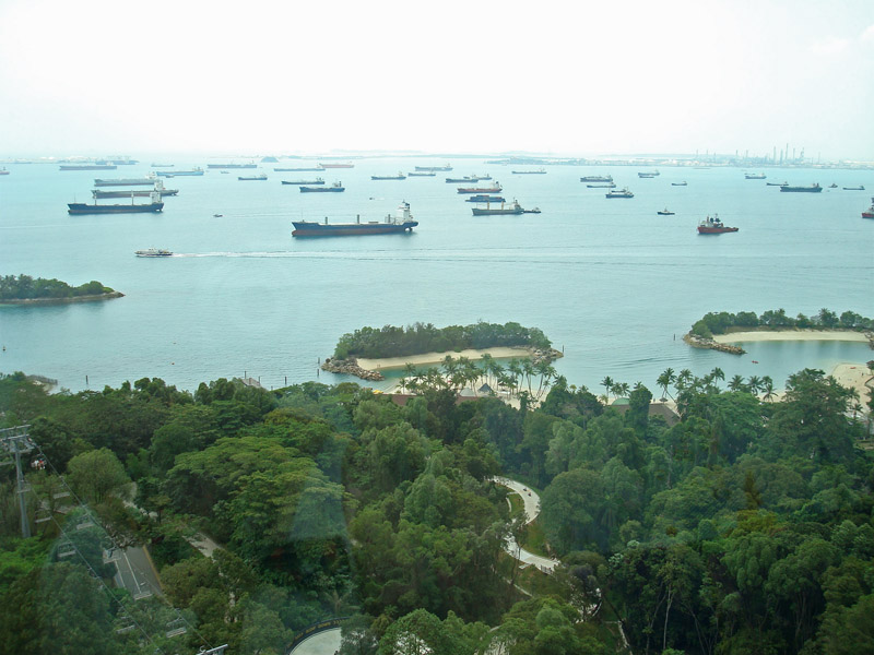 Silosa Beach and the South China Sea